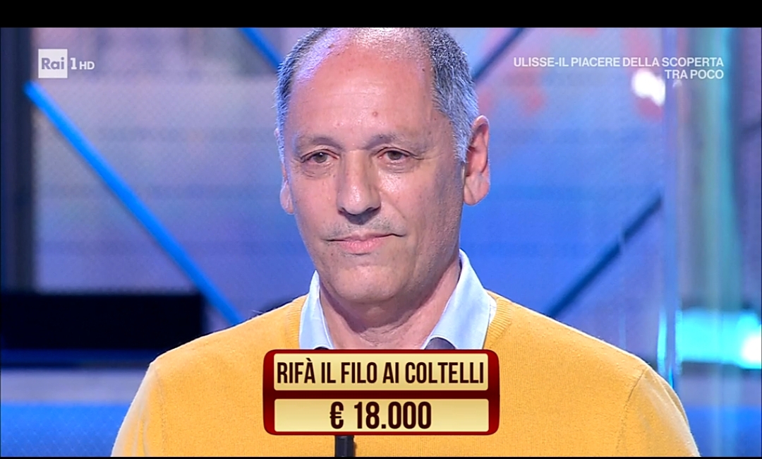 Un trapanese ai “Soliti ignoti” su RAI Uno