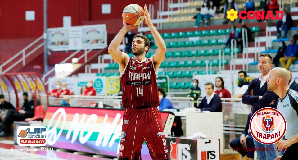 Trapani con tranquillità, vittoria contro Eurobasket Roma