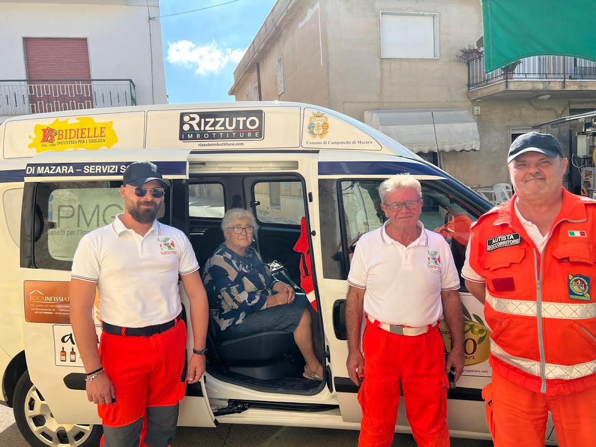 Campobello: successo per il servizio di taxi sociale