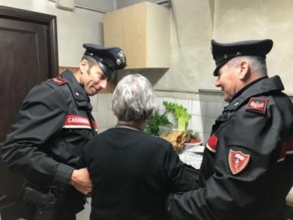 Erice, anziana in stato confusionale soccorsa dai Carabinieri