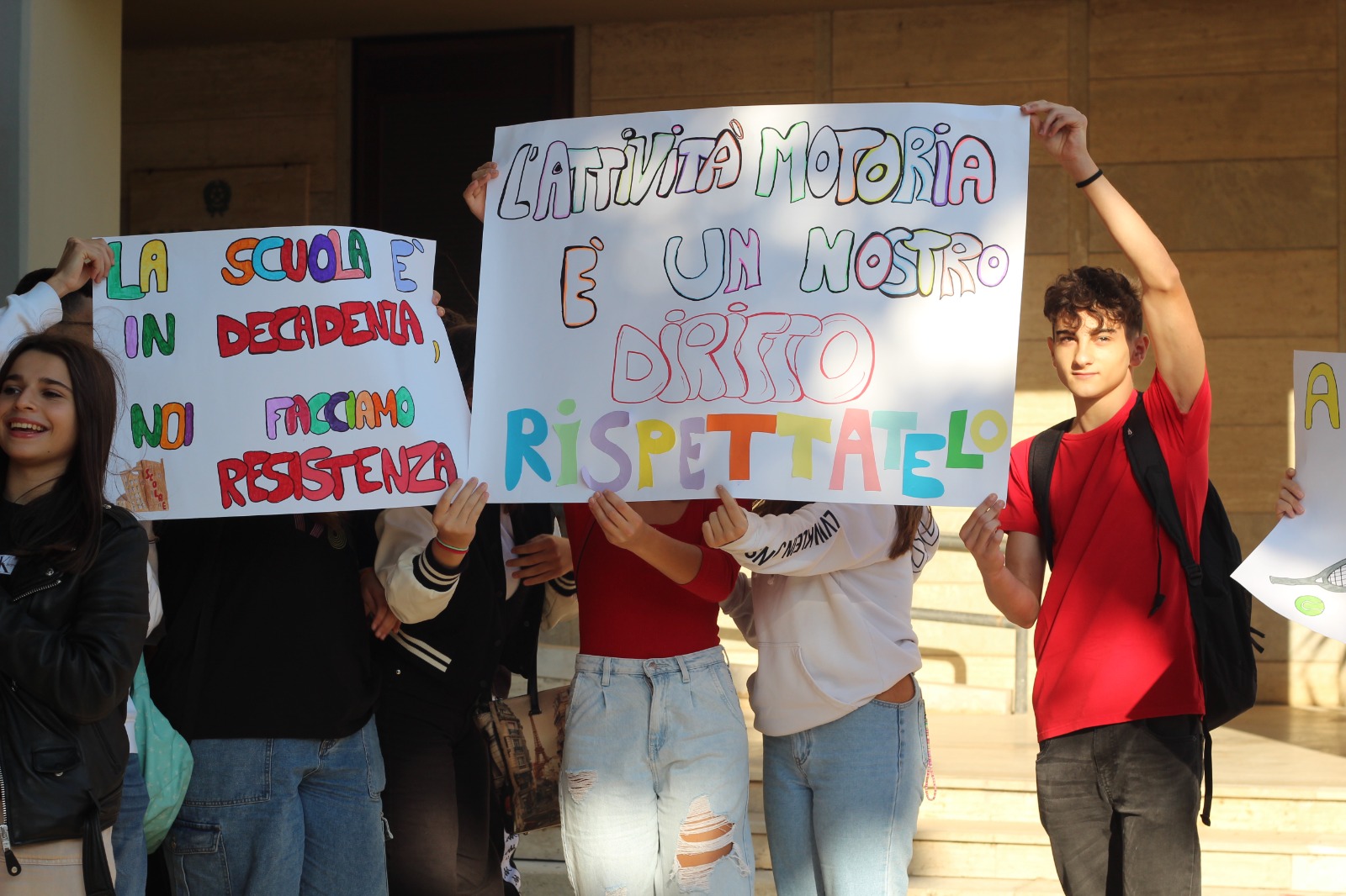 Pochi spazi per l’attività motoria, protestano gli studenti del Liceo “Fardella-Ximenes”