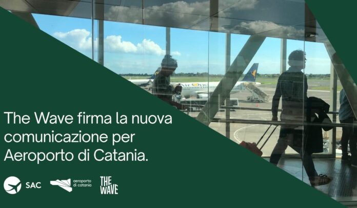 The Wave scelta per rinnovare brand identity dell’aeroporto di Catania